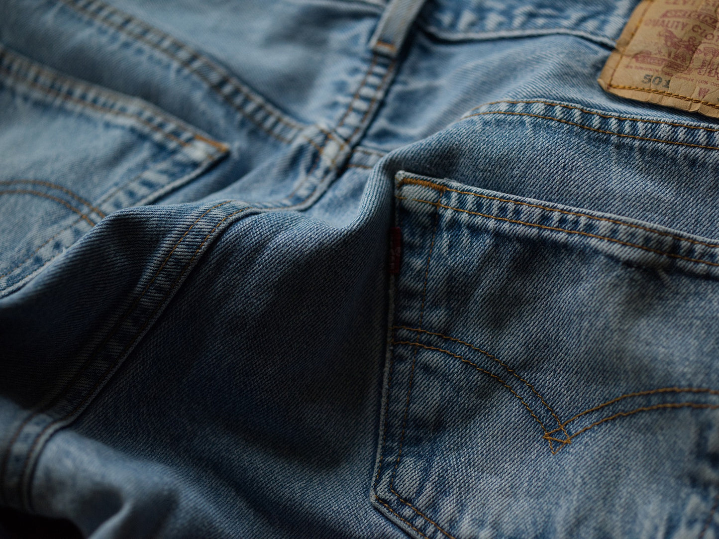 ajouter 11th Anniversary patchwork denim pants