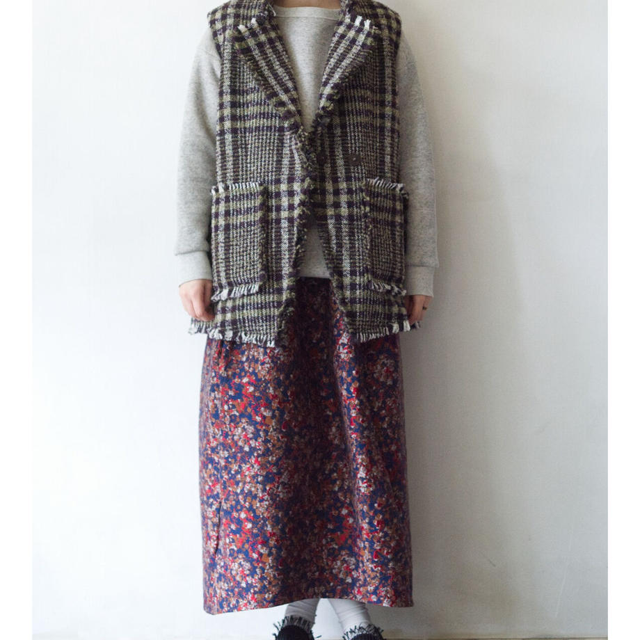 Italian tweed vest