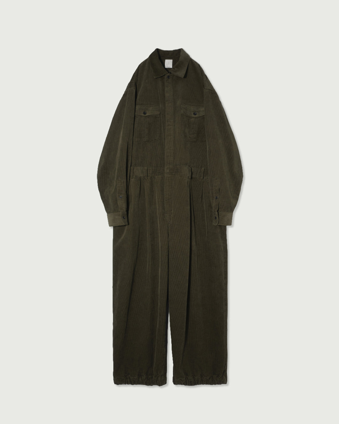 Vintage Washed Corduroy Euromilitary Jumpsuit