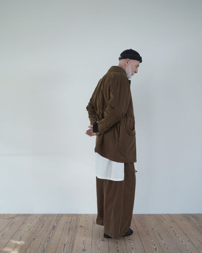 Oiled Wax Washed Moleskin 6-pocket Coverall