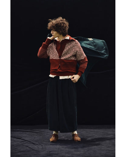 Memorial zip cardigan