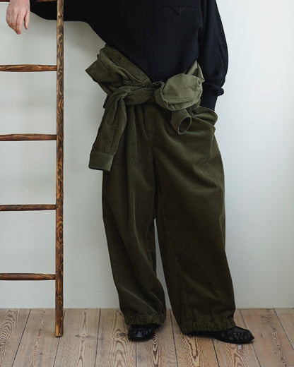 Vintage Washed Corduroy Euromilitary Jumpsuit