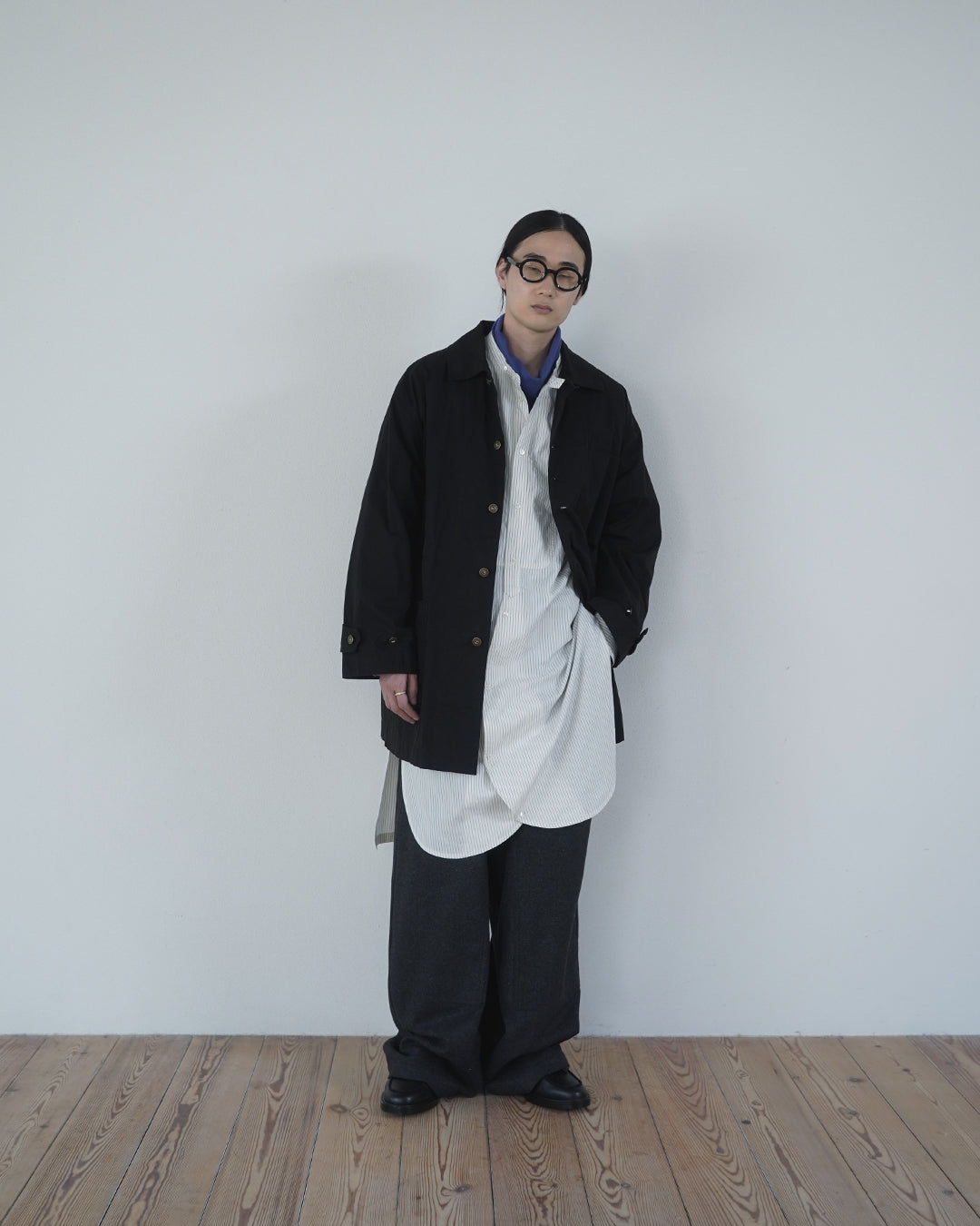 Oiled Wax Washed Moleskin 6-pocket Coverall