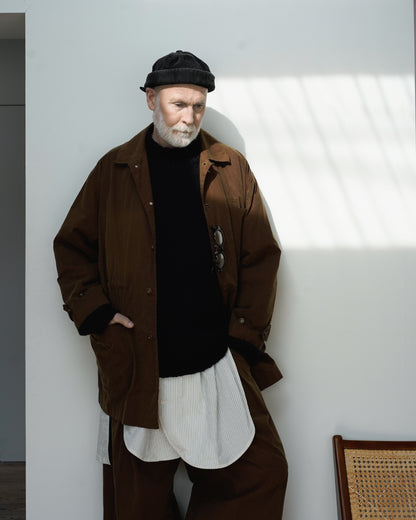 Oiled Wax Washed Moleskin 6-pocket Coverall