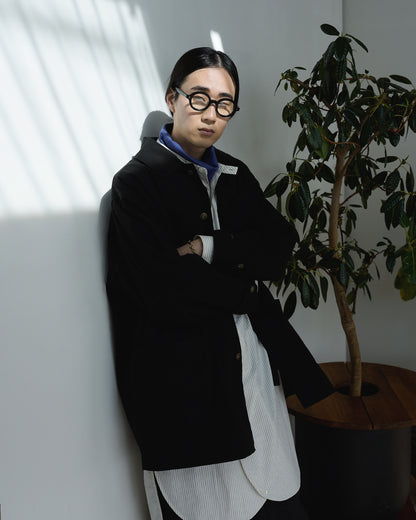 Oiled Wax Washed Moleskin 6-pocket Coverall