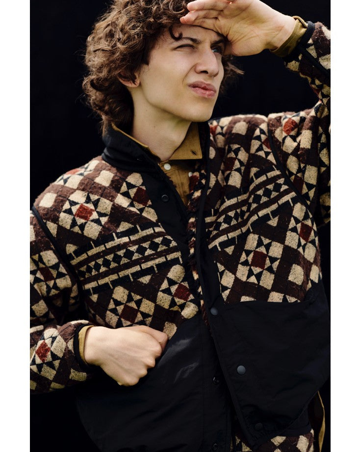 Station Floor Pattern Blouson