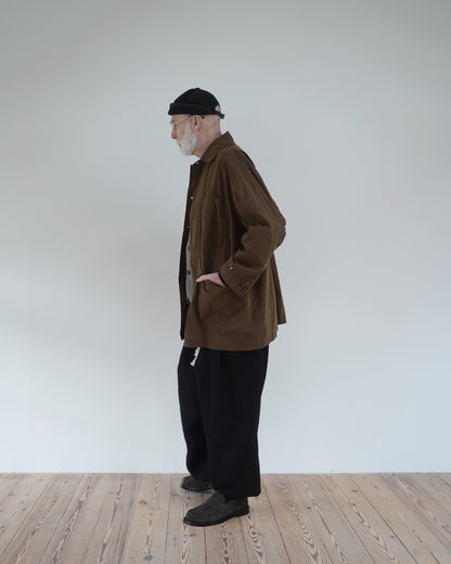 Oiled Wax Washed Moleskin 6-pocket Coverall