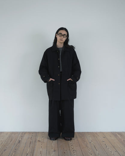 Oiled Wax Washed Moleskin 6-pocket Coverall