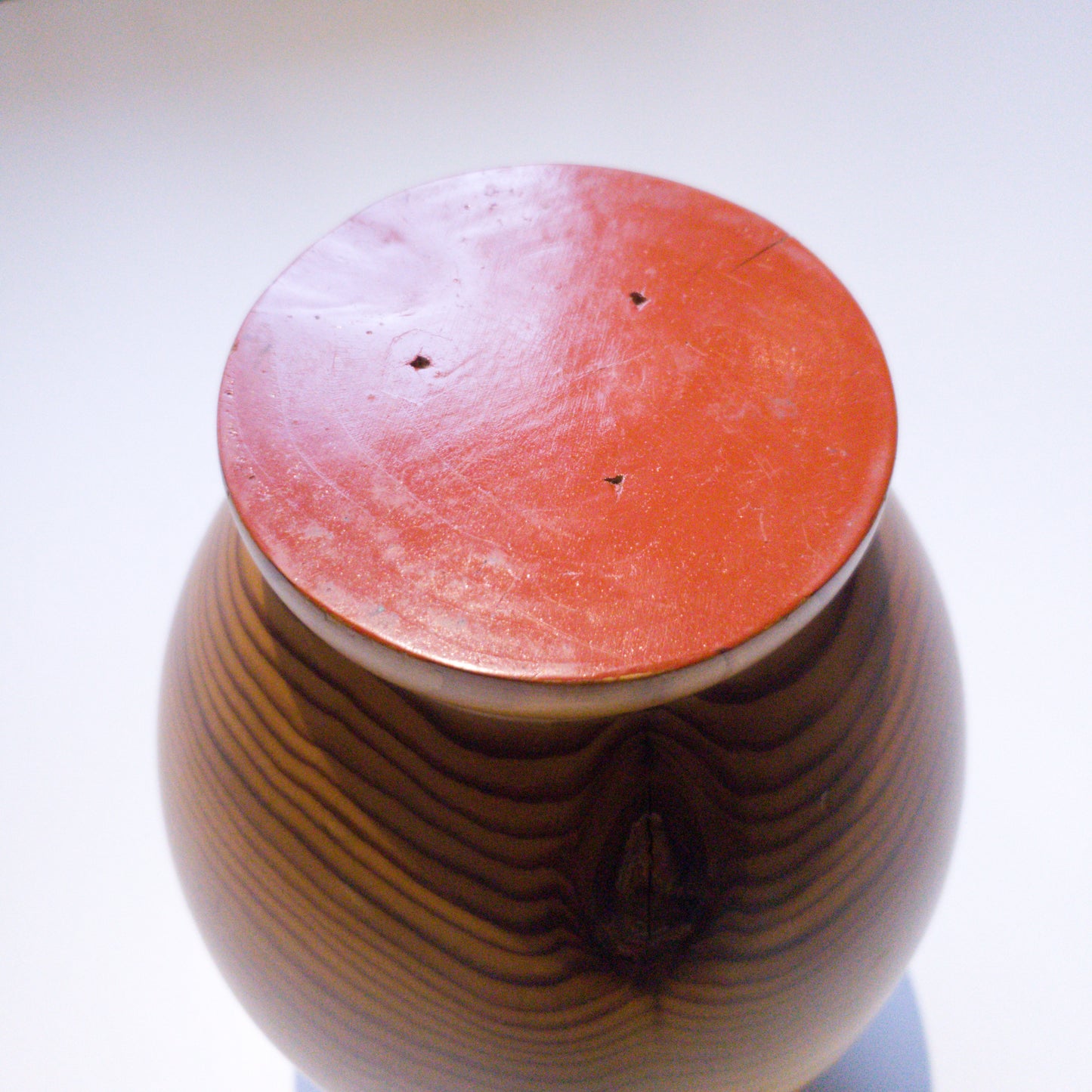 Wooden vase