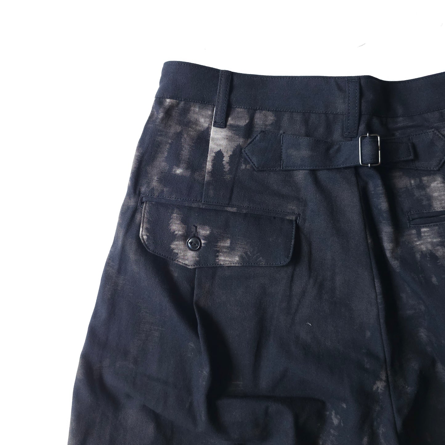 Sankayo trousers - Fog forest denim