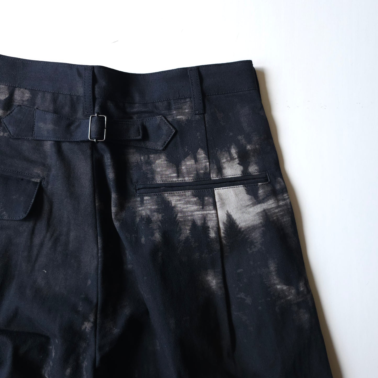 Sankayo trousers - Fog forest denim