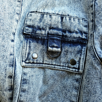 Chemical denim jacket