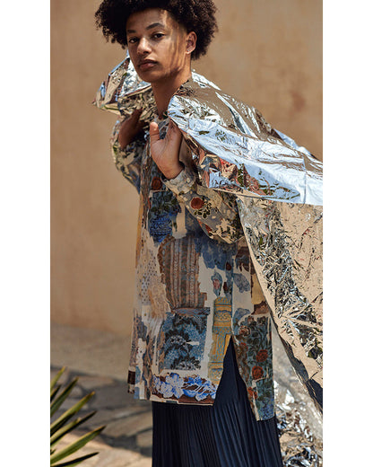 Kafusho shirt - Travel memories print