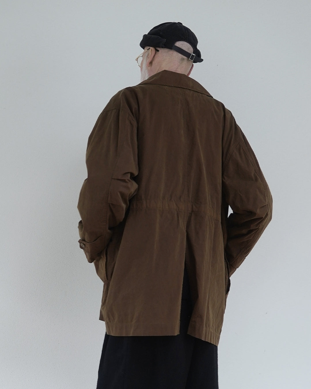 Oiled Wax Washed Moleskin 6-pocket Coverall
