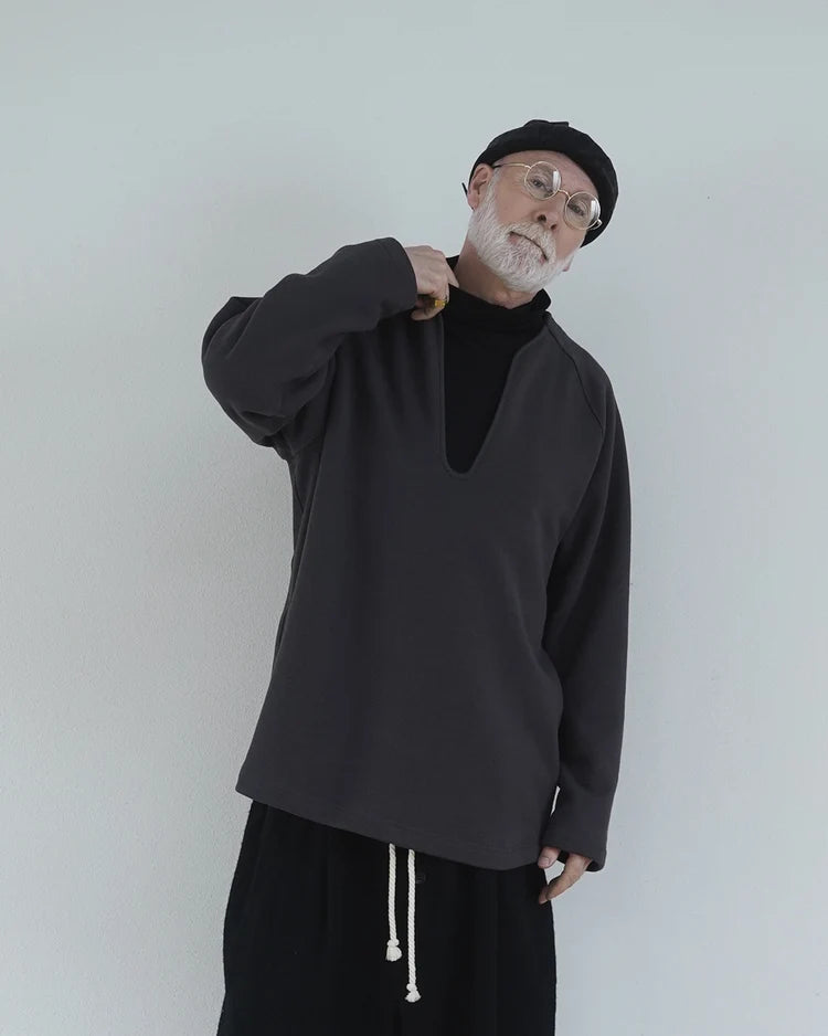 Heavy Azuma Raglan Sleeve Skipper Sweat