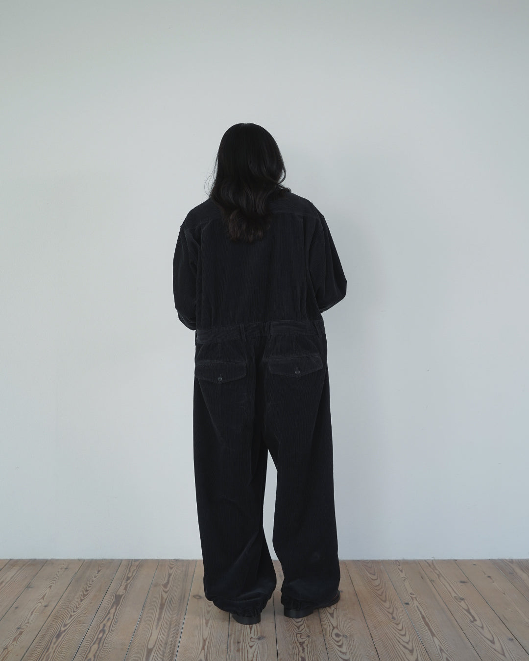 Vintage Washed Corduroy Euromilitary Jumpsuit
