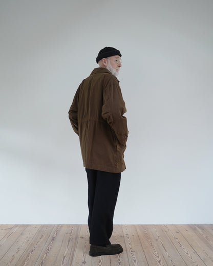 Oiled Wax Washed Moleskin 6-pocket Coverall