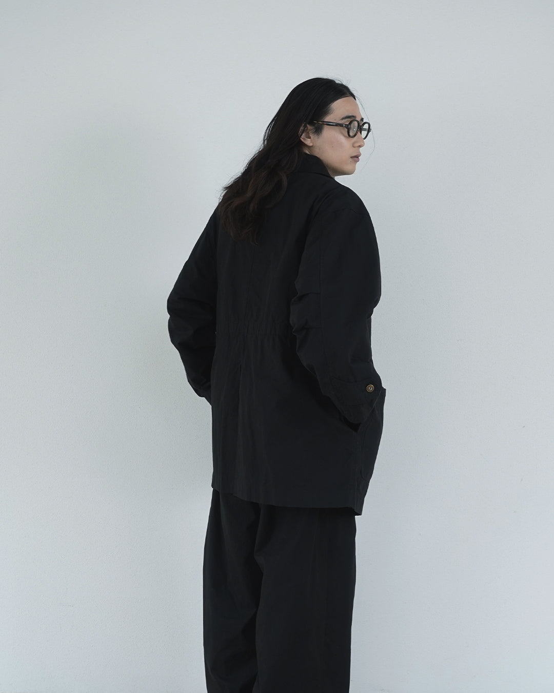 Oiled Wax Washed Moleskin 6-pocket Coverall