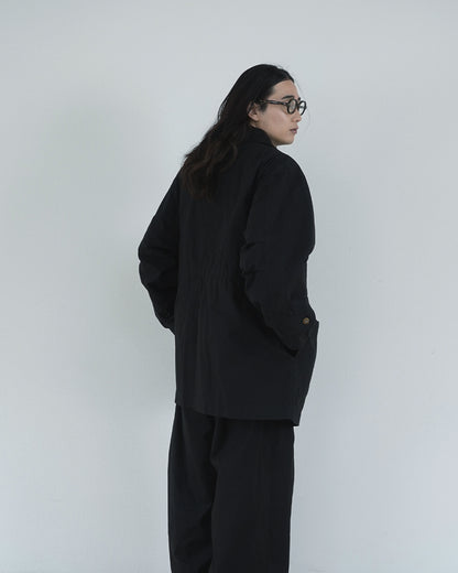 Oiled Wax Washed Moleskin 6-pocket Coverall