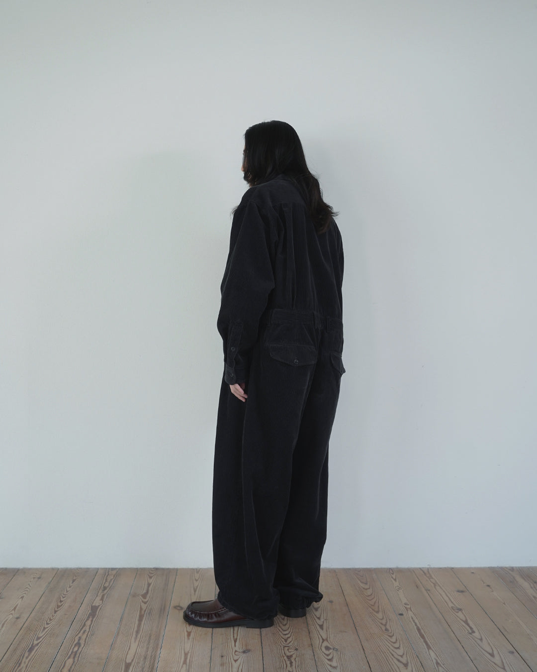 Vintage Washed Corduroy Euromilitary Jumpsuit