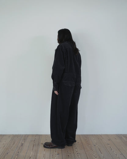 Vintage Washed Corduroy Euromilitary Jumpsuit