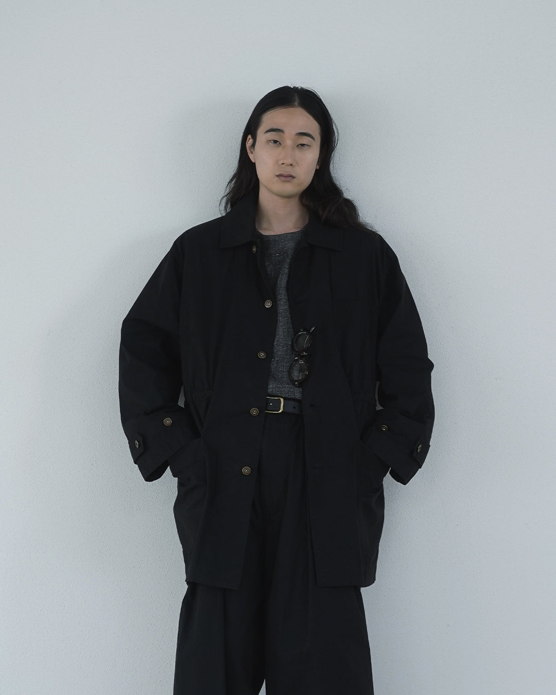 Oiled Wax Washed Moleskin 6-pocket Coverall