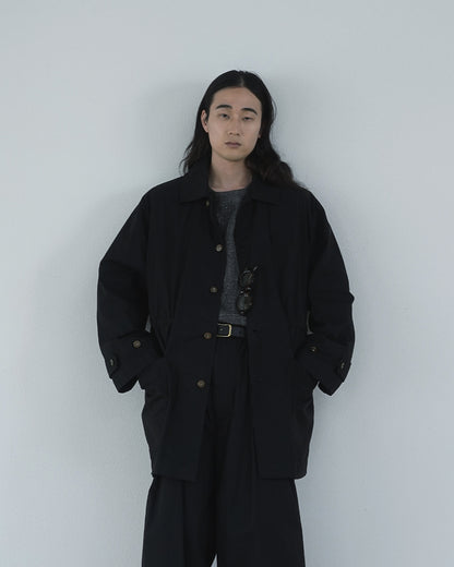 Oiled Wax Washed Moleskin 6-pocket Coverall