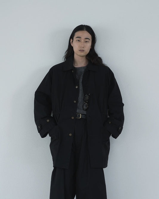 Oiled Wax Washed Moleskin 6-pocket Coverall