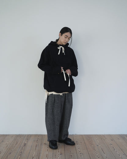 Brushed Cotton Flannel Biowash French Anorak Parka