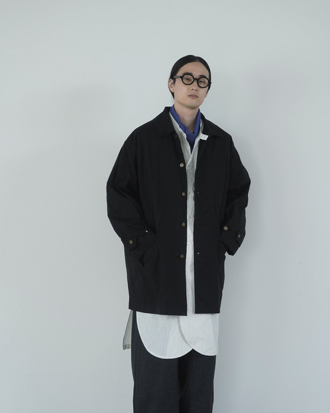 Oiled Wax Washed Moleskin 6-pocket Coverall