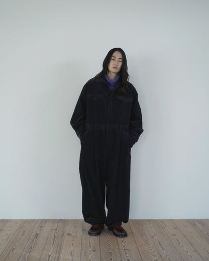 Vintage Washed Corduroy Euromilitary Jumpsuit