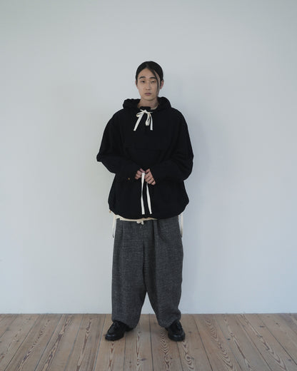 Brushed Cotton Flannel Biowash French Anorak Parka