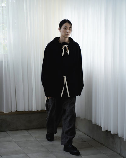 Brushed Cotton Flannel Biowash French Anorak Parka