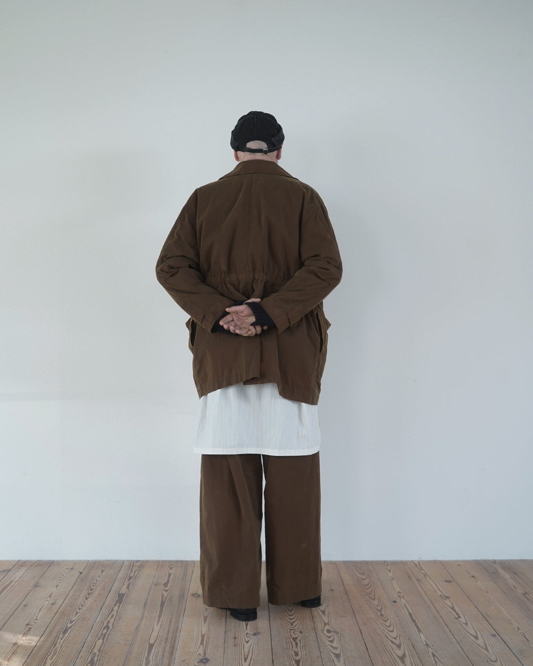 Oiled Wax Washed Moleskin 6-pocket Coverall