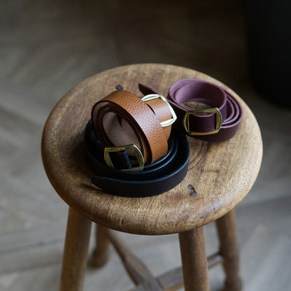 Leather Belt - フリーベルト