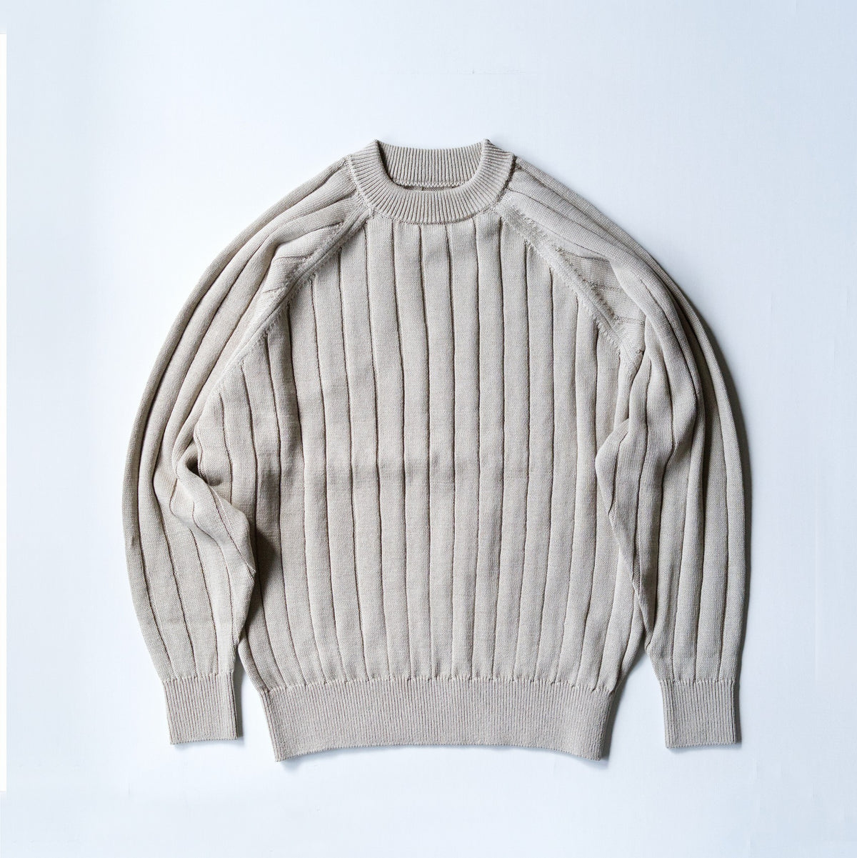 YOKO SAKAMOTO/ヨーコサカモト Crew Neck Knit-ajouter アジュテ 