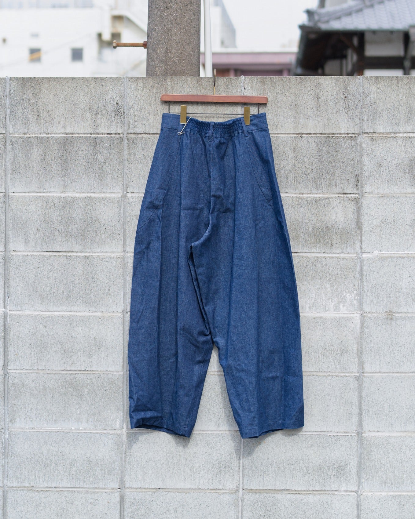 ミリ樽パンツ - Denim