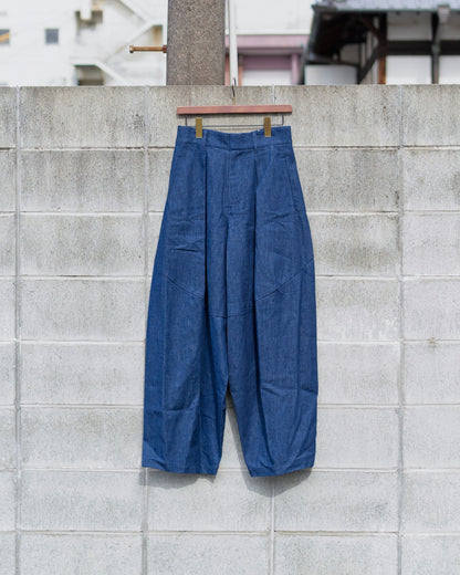 ミリ樽パンツ - Denim