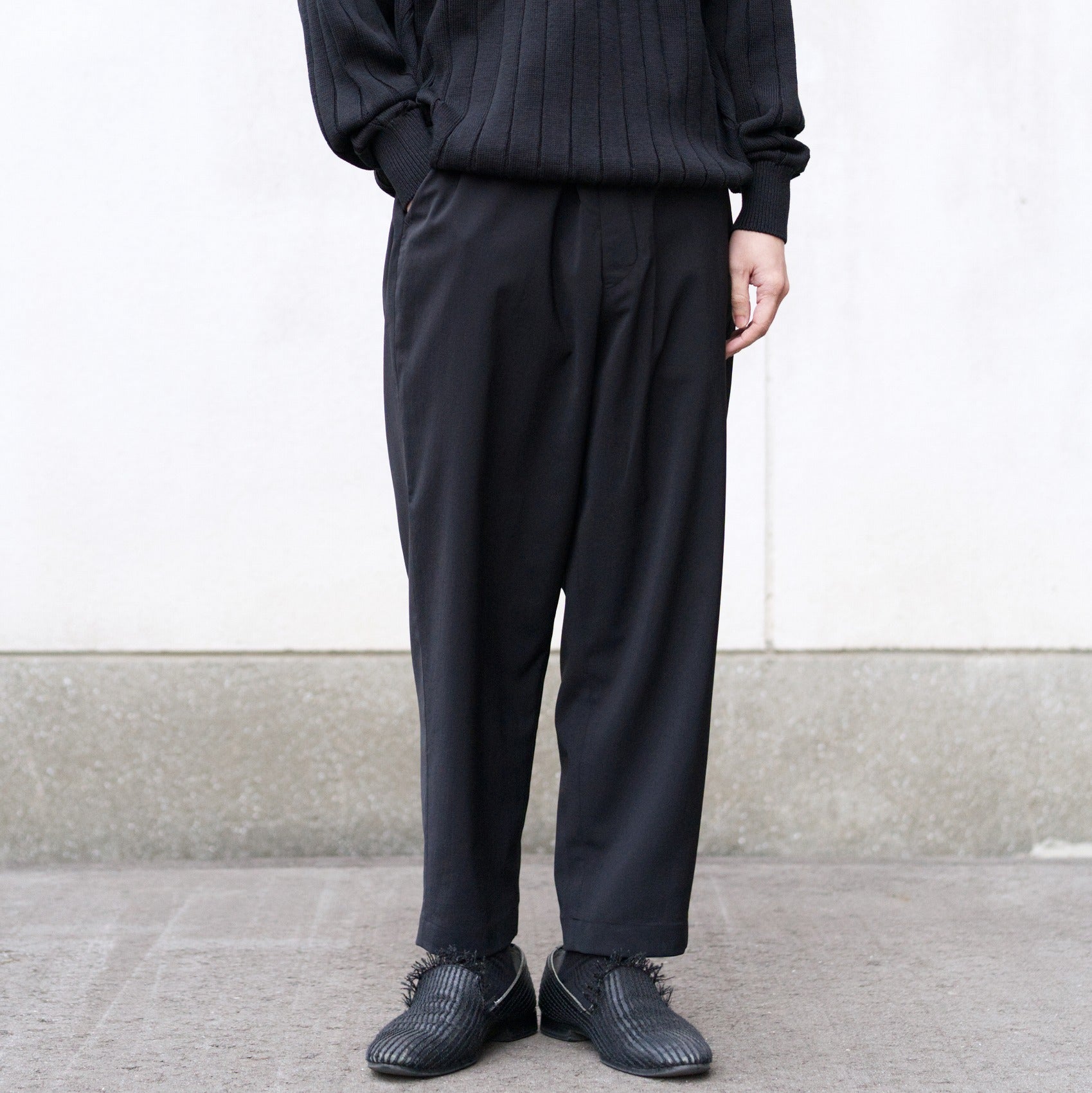 YOKO SAKAMOTO/Yoko Sakamoto Suit Tapered Trousers-ajouter Ajuute Online  Store