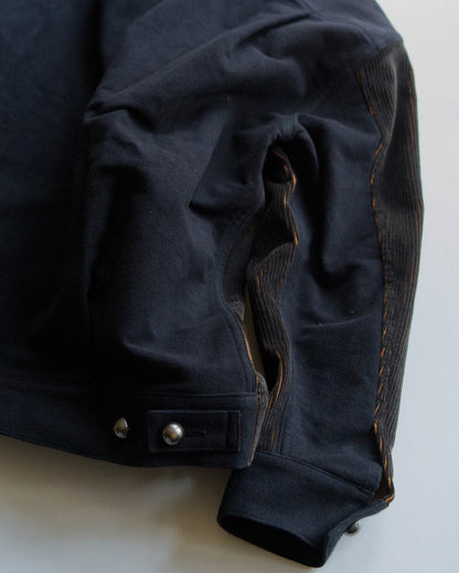 Indigo Vintage Corduroy Docking Denim Jacket
