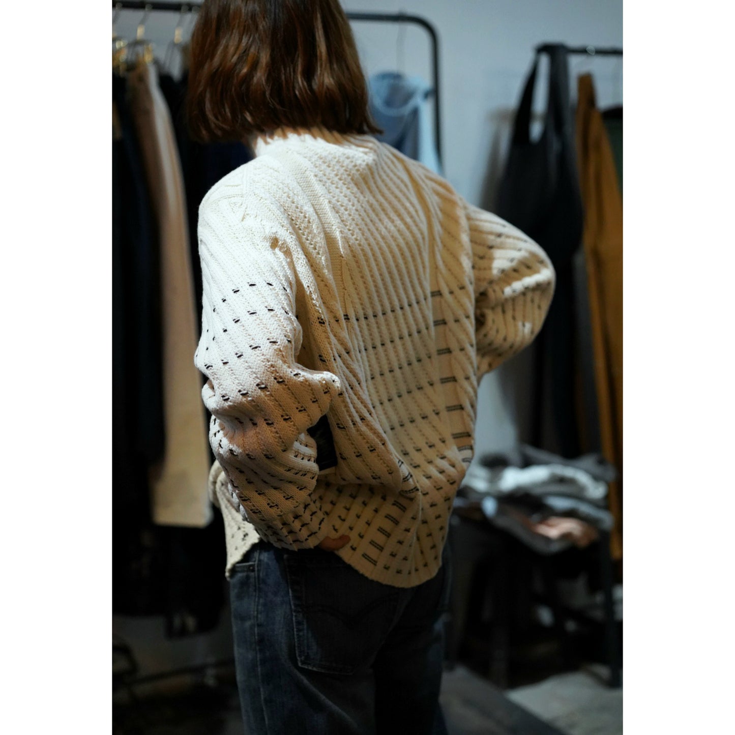 Airy - Cotton Turtleneck Jumper