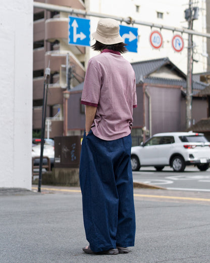 ミリ樽パンツ - Denim