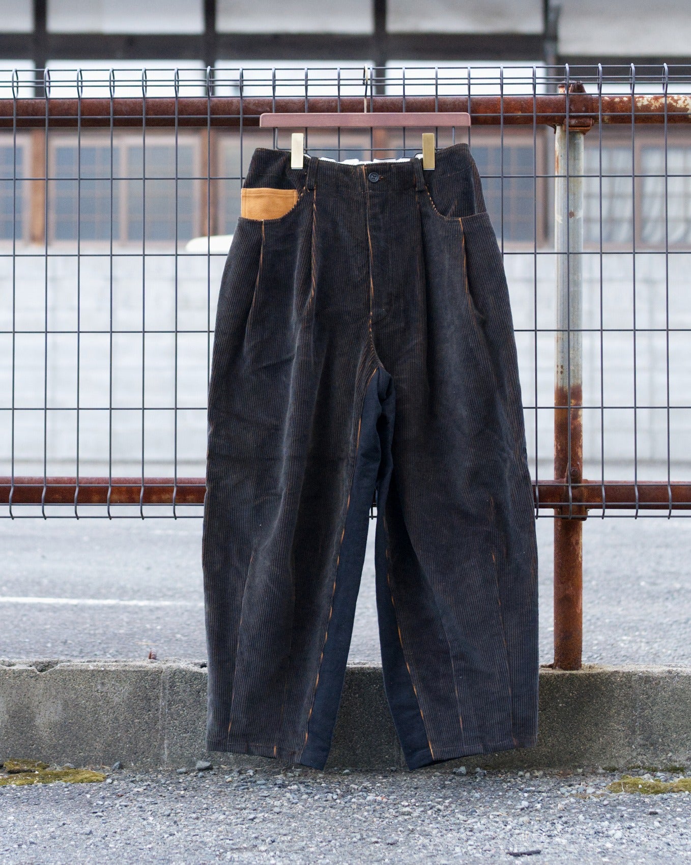 Indigo Corduroy Docking Pants