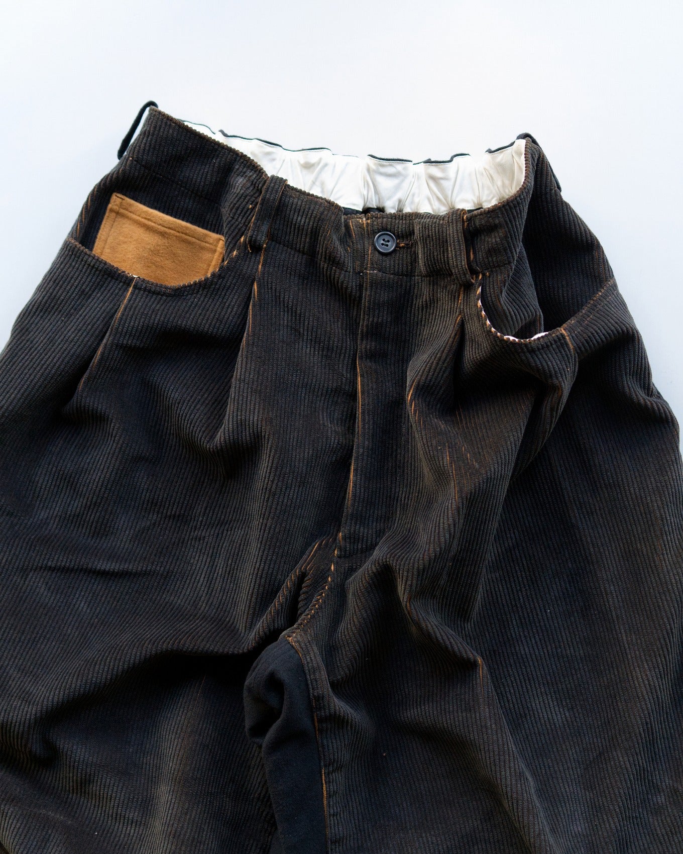 Indigo Corduroy Docking Pants