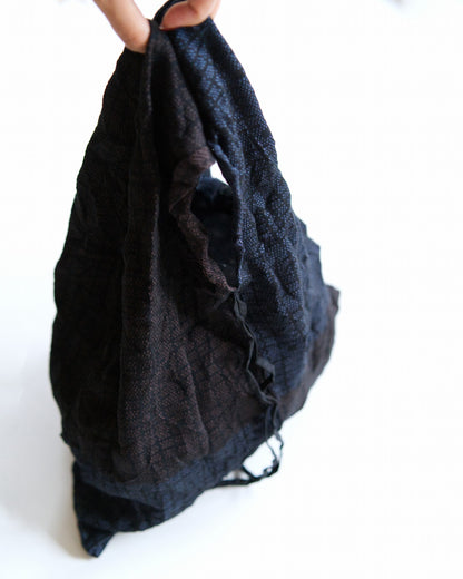 Crinkle Jacquard Bag