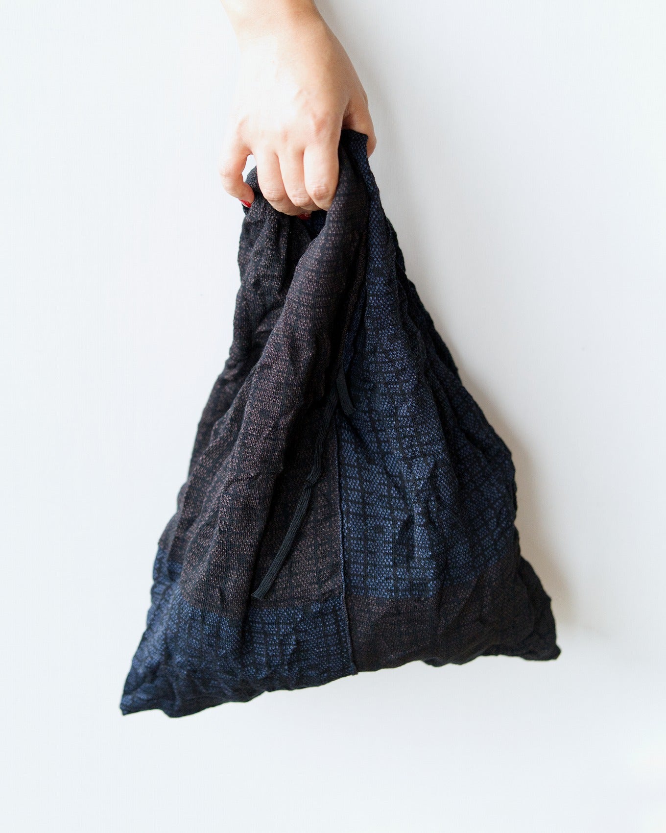Crinkle Jacquard Bag