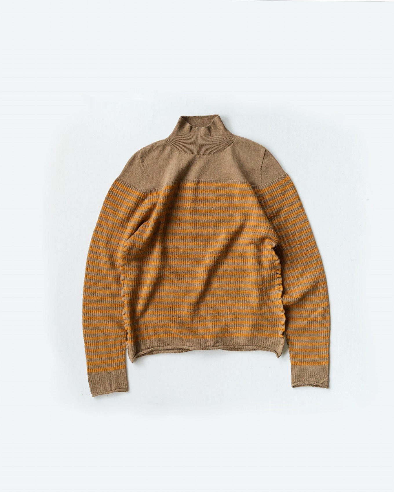 Stripe Turtleneck Top