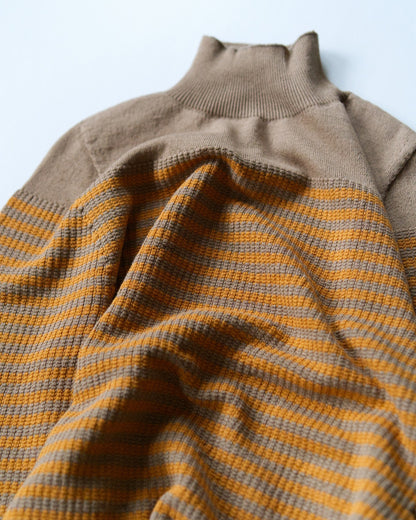 Stripe Turtleneck Top