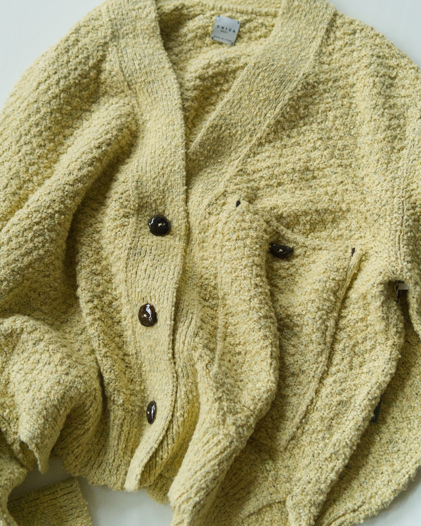 Loop-boucle pocket Cardigan