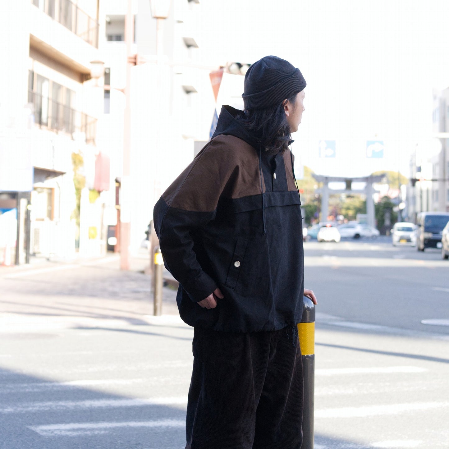 HV 2TONE SHIRTS ANORAK